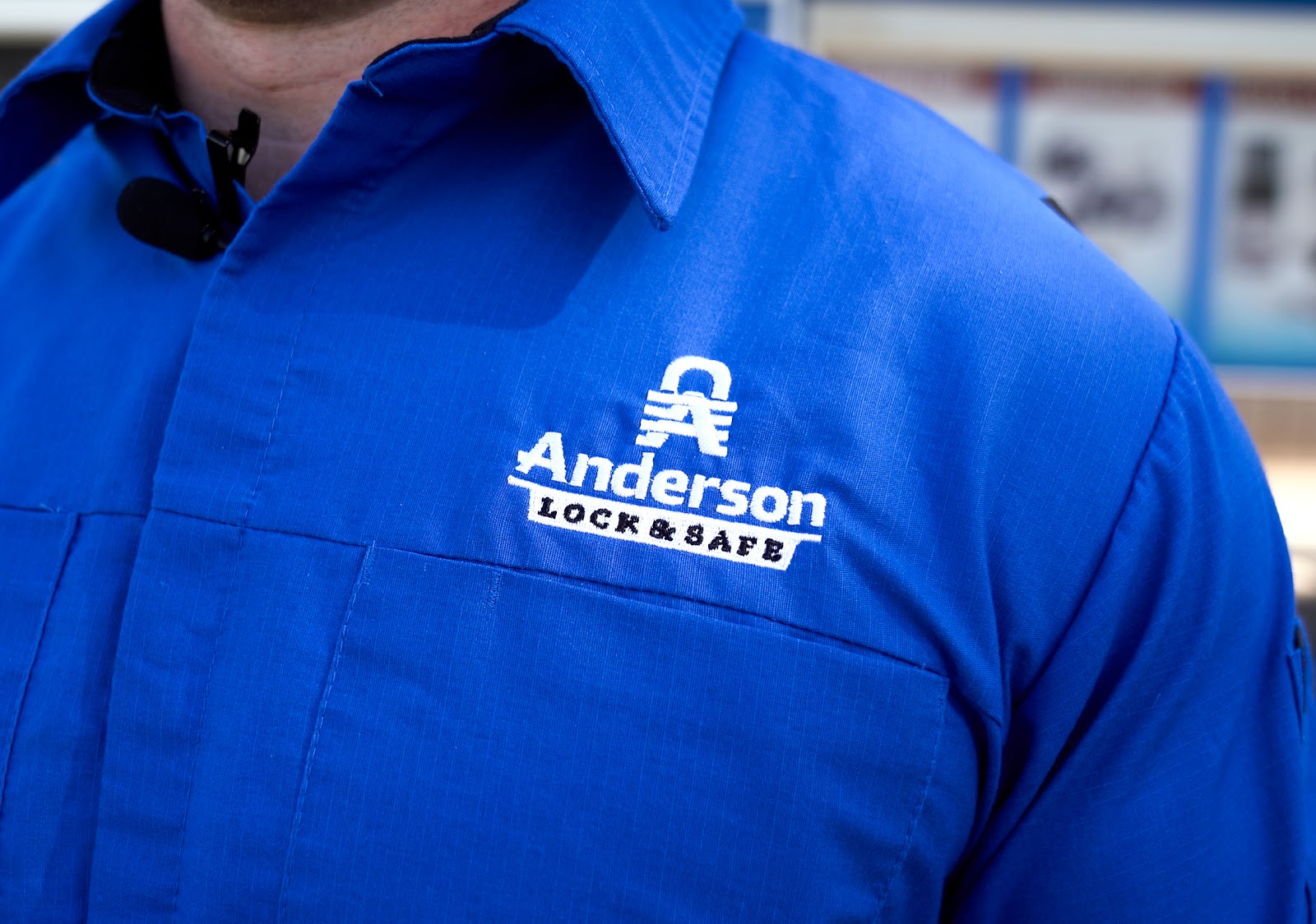 Anderson van on residential call